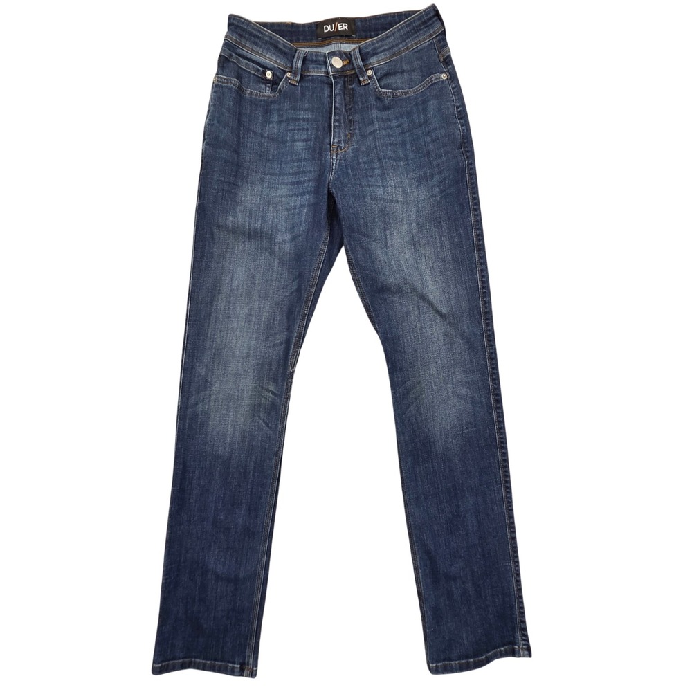 DU/ER L2X‎ Relaxed Fit Performance Denim Jeans L2X146 Dark Wash Blue Mens 28x32
